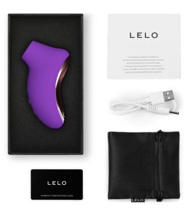 LELO SONA 2 TRAVEL MASAJEADOR SONICO DE CLITORIS MORADO