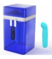 B SWISH - BCUTE CURVE INFINITE CLASSIC EDICION LIMITADA VIBRADOR RECARGABLE SILICONA AZUL