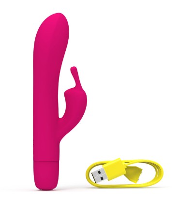 B SWISH BWILD BUNNY INFINITE CLASSIC VIBRADOR RECARGABLE SILICONA ROSA