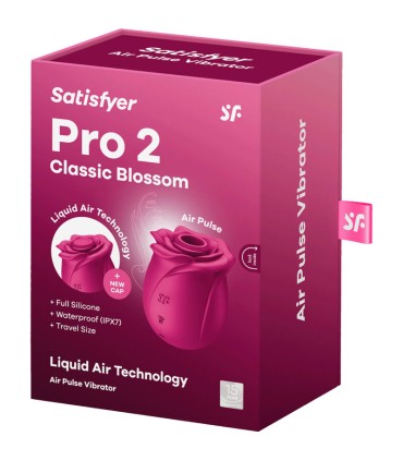 SATISFYER AIR PULSE PRO 2 CLASSIC BLOSSOM VIBRADOR