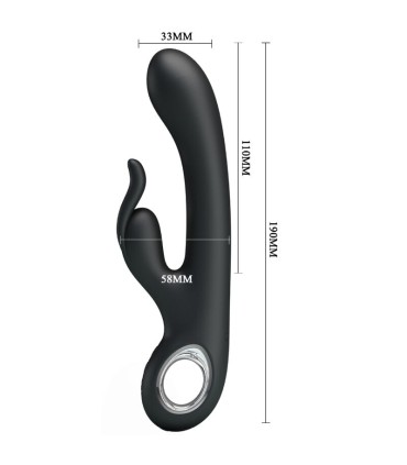 PRETTY LOVE CARINA VIBRADOR ESTIMULADOR DE CLITORIS Y PUNTO G