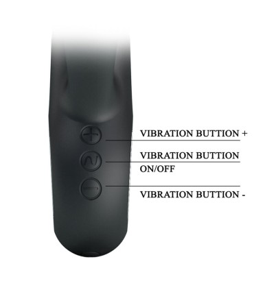 PRETTY LOVE ANSEL VIBRADOR ESTIMULADOR PUNTO G Y CLITORIS