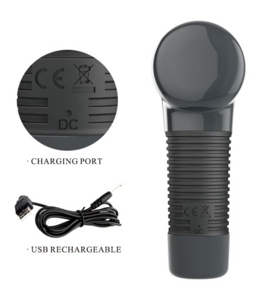 PRETTY LOVE MASAJEADOR RECARGABLE 7 FUNCIONES 5 VELOCIDADES