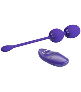 PRETTY LOVE WILLIE YOUTH BOLAS CONTROL REMOTO VIBRACION VIOLETA