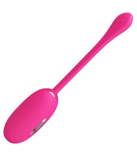 PRETTY LOVE DOREEN HUEVO VIBRADOR RECARGABLE MAGENTA CONTROL REMOTO
