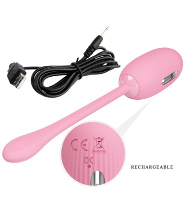 PRETTY LOVE DOREEN HUEVO VIBRADOR RECARGABLE ROSA