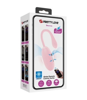 PRETTY LOVE DOREEN HUEVO VIBRADOR RECARGABLE ROSA