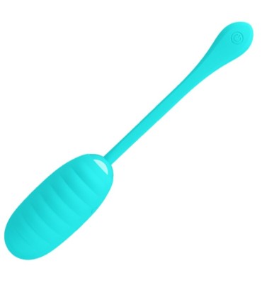 PRETTY LOVE KIRK HUEVO VIBRADOR RECARGABLE VERDE CLARO