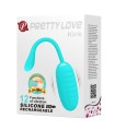 PRETTY LOVE - KIRK HUEVO VIBRADOR RECARGABLE VERDE CLARO