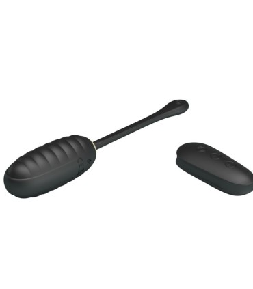 PRETTY LOVE DOREEN HUEVO VIBRADOR DE LUJO RECARGABLE NEGRO CONTROL REMOTO