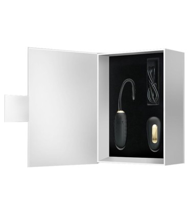 PRETTY LOVE DOREEN HUEVO VIBRADOR DE LUJO RECARGABLE NEGRO CONTROL REMOTO