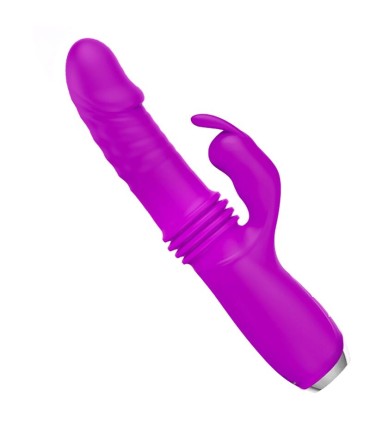 PRETTY LOVE DOROTHY VIBRADOR CONEJO RECARGABLE MORADO