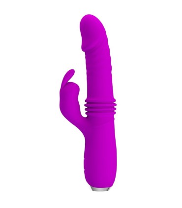 PRETTY LOVE DOROTHY VIBRADOR CONEJO RECARGABLE MORADO