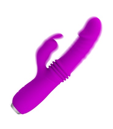 PRETTY LOVE DOROTHY VIBRADOR CONEJO RECARGABLE MORADO
