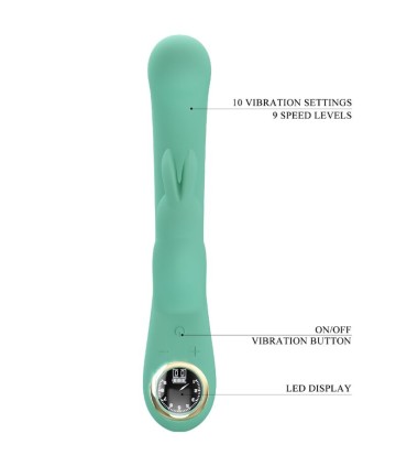PRETTY LOVE LAMAR VIBRADOR RABBIT PUNTO G VERDE