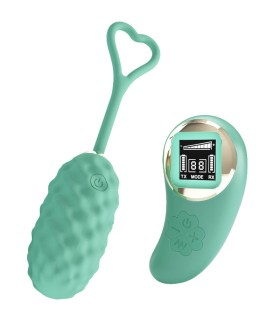 PRETTY LOVE VIVIAN HUEVO VIBRADOR CONTROL REMOTO VERDE