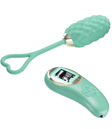 PRETTY LOVE VIVIAN HUEVO VIBRADOR CONTROL REMOTO VERDE
