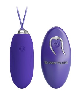 PRETTY LOVE JENNY YOUTH HUEVO VIBRADOR CONTROL REMOTO VIOLETA