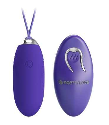 PRETTY LOVE JENNY YOUTH HUEVO VIBRADOR CONTROL REMOTO VIOLETA