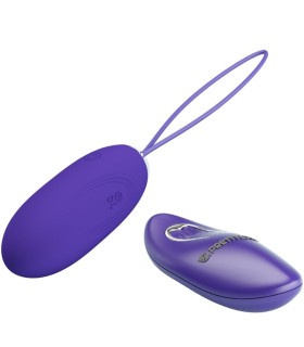 PRETTY LOVE JENNY YOUTH HUEVO VIBRADOR CONTROL REMOTO VIOLETA