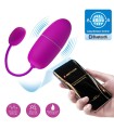 PRETTY LOVE - NYMPH HUEVO VIBRADOR CONTROLADO POR APP VIOLETA