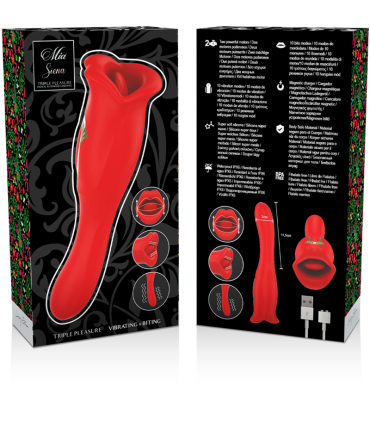 MIA SIENA DUO TRIPLE PLACER BESA LAME VIBRA