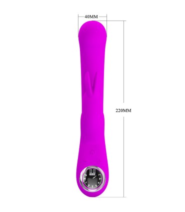 PRETTY LOVE LAMAR VIBRADOR RABBIT PUNTO G VIOLETA