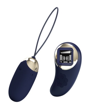 PRETTY LOVE MINA HUEVO VIBRADOR CONTROL REMOTO AZUL