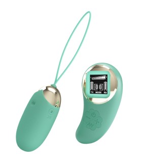 PRETTY LOVE MINA HUEVO VIBRADOR CONTROL REMOTO VERDE