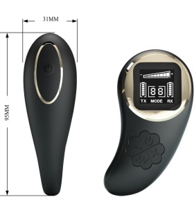 PRETTY LOVE NATHAN VIBRADOR DOBLE PLACER CONTROL REMOTO