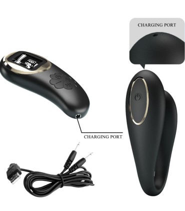 PRETTY LOVE NATHAN VIBRADOR DOBLE PLACER CONTROL REMOTO