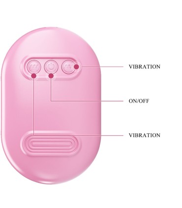 PRETTY LOVE FUN BOX BALA VIBRADORA ROSA