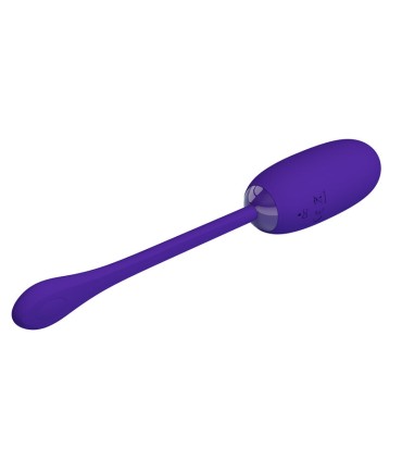 PRETTY LOVE JULIUS HUEVO VIBRADOR IMPERMEBLE RECARGABLE LILA