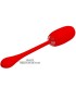 PRETTY LOVE KIRK HUEVO VIBRADOR RECARGABLE ROJO