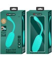 PRETTY LOVE - KIRK HUEVO VIBRADOR RECARGABLE VERDE AGUA