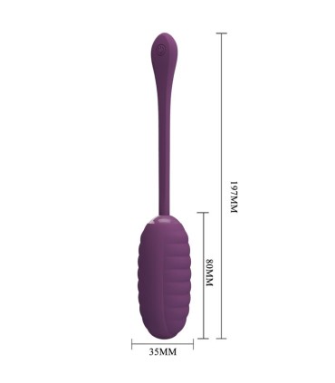 PRETTY LOVE CASPER HUEVO VIBRADOR RECARGABLE MORADO