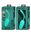 PRETTY LOVE - HUEVO VIBRADOR CON TEXTURA MARINA RECARGABLE VERDE AGUA