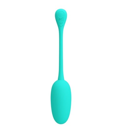 PRETTY LOVE KNUCKER HUEVO VIBRADOR RECARGABLE VERDE AGUA