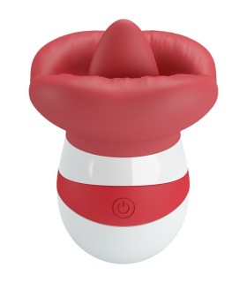 PRETTY LOVE MINA ESTIMULADOR LENGUA ROJO CLARO