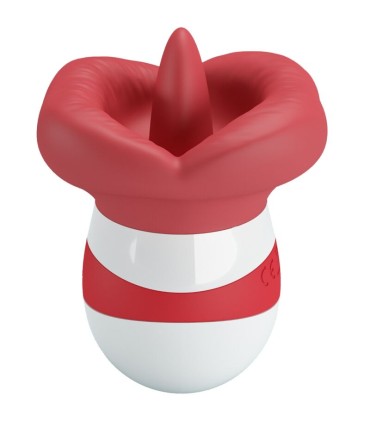 PRETTY LOVE MINA ESTIMULADOR LENGUA ROJO CLARO