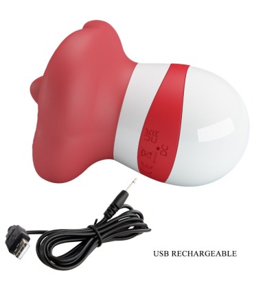 PRETTY LOVE MINA ESTIMULADOR LENGUA ROJO CLARO