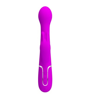 PRETTY LOVE DEJON VIBRADOR RABBIT 3 EN 1 MULTIFUNCION VIOLETA