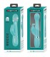 PRETTY LOVE DEJON VIBRADOR RABBIT 3 EN 1 MULTIFUNCION VERDE AGUA