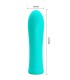 PRETTY LOVE ALFREDA VIBRADOR SUPER POWER VERDE AGUA