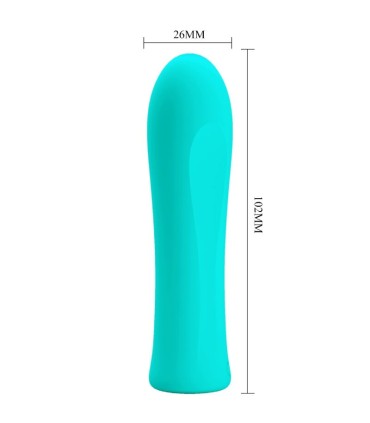 PRETTY LOVE ALFREDA VIBRADOR SUPER POWER VERDE AGUA
