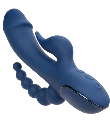 CALEXOTICS VIBRADOR TRIPLE ORGASM AZUL