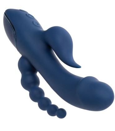 CALEXOTICS VIBRADOR TRIPLE ORGASM AZUL