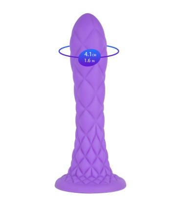 SILEXD DREAMY DILDO FANTASY SILICONA LIQUIDA TERMOREACTIVO VIOLETA 185 CM