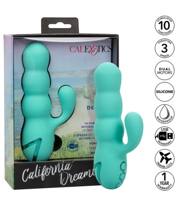 CALEXOTICS DEL MAR DIVA VIBRADOR RABBIT VERDE AGUA BY CALIFORNIA DREAMING