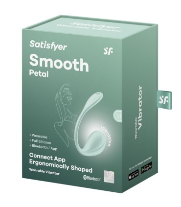 SATISFYER SMOOTH PETAL ESTIMULADOR PUNTO G VERDE AGUA APP GRATUITA